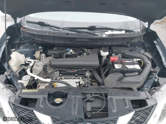2016 Nissan Rogue SV with VIN KNMAT2MV7GP691056, listed as a IAAI auction lot 41542330 with 122,001 mi miles. Bid and sale history available at carsss.com. Image 10.