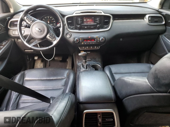 2016 Kia Sorento EX with VIN 5XYPH4A18GG041373, listed as a Copart auction lot 59170545 with 110,408 mi miles and Salvage title. Bid and sale history available at DreamBid. Image 8.