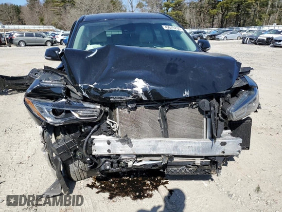 2020 Infiniti QX60 LUXE with VIN 5N1DL0MM4LC537300, listed as a Copart auction lot 49049205 with 57,681 mi miles and Salvage Title. Bid and sale history available at carsss.com. Image 5.