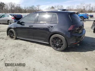 2015 Volkswagen Golf GTI Autobahn with VIN 3VW4T7AU3FM001097, listed as a Copart auction lot 45275495 with 125,958 mi miles and Salvage Title. Bid and sale history available at carsss.com. Image 2.