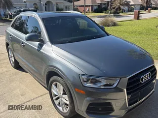 2016 Audi Q3 Premium Plus with VIN WA1BFCFS1GR017150, listed as a Copart auction lot 50257805 with 108,318 mi miles and Clean Title. Bid and sale history available at carsss.com. Image 1.
