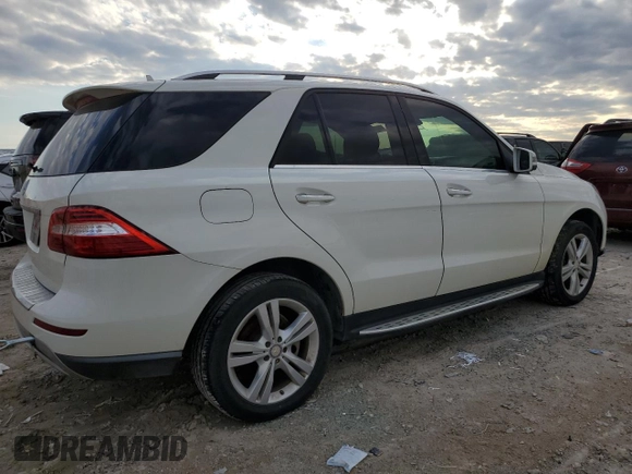 2013 Mercedes-Benz M 350 with VIN 4JGDA5JB1DA153123, listed as a Copart auction lot 87493584 with 176,255 mi miles and Clean Title. Bid and sale history available at DreamBid. Image 3.