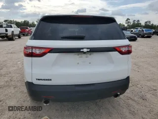 2020 Chevrolet Traverse LS with VIN 1GNERFKW1LJ207566, listed as a Copart auction lot 70079464 with 79,111 mi miles and Salvage Title. Bid and sale history available at carsss.com. Image 6.
