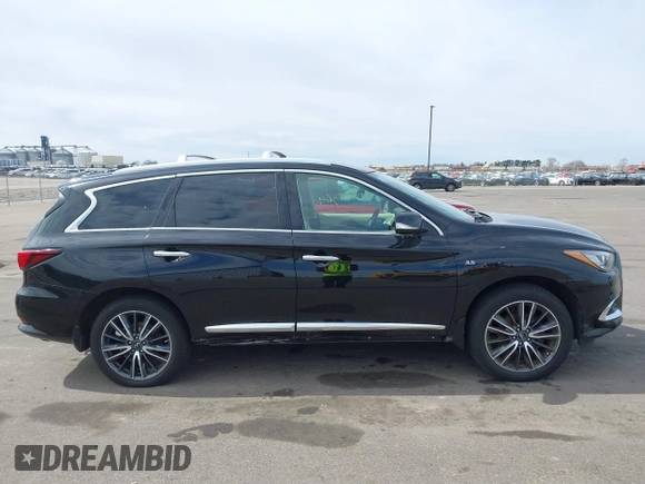 2017 Infiniti QX60 with VIN 5N1DL0MM0HC501577, listed as a IAAI auction lot 41887364 with 124,602 mi miles and . Bid and sale history available at DreamBid. Image 13.