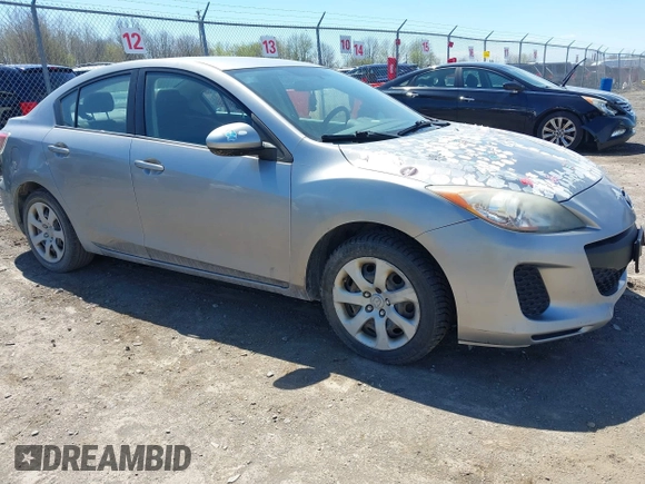 2012 Mazda Mazda3 i Sport with VIN JM1BL1UG6C1516181, listed as a IAAI auction lot 42130825 with 140,868 mi miles. Bid and sale history available at carsss.com. Image 1.