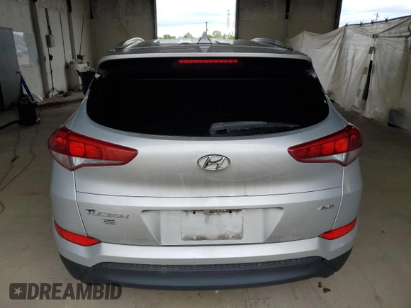 2018 Hyundai Tucson SEL with VIN KM8J3CA47JU756221, listed as a Copart auction lot 56487725 with 122,083 mi miles and Clean title. Bid and sale history available at DreamBid. Image 6.