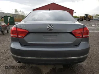 2015 Volkswagen Passat Trendline with VIN 1VWAV7A38FC041679, listed as a Copart auction lot 53419724 with 123,868 mi miles and Salvage title. Bid and sale history available at DreamBid. Image 6.