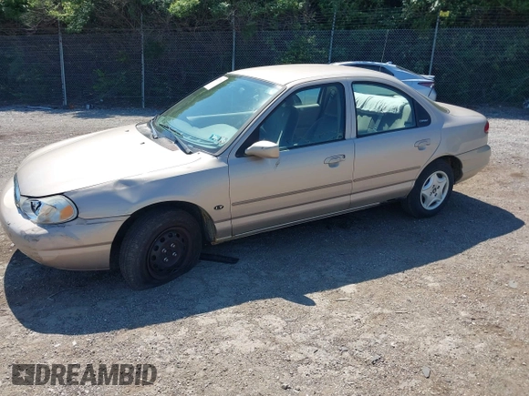 1999 Ford Contour with VIN 1FAFP653XXK134482, listed as a IAAI auction lot 42224788 with 92,501 mi miles and . Bid and sale history available at DreamBid. Image 2.