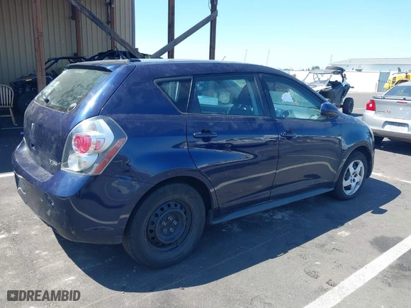 2009 Pontiac Vibe w/1SA with VIN 5Y2SP67859Z441666, listed as a IAAI auction lot 40038512 with NaN miles. Bid and sale history available at carsss.com. Image 4.