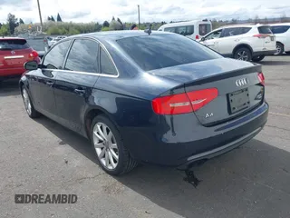 2013 Audi A4 Premium Plus with VIN WAUFFAFL1DN041923, listed as a IAAI auction lot 41993924 with 147,742 mi miles. Bid and sale history available at carsss.com. Image 3.