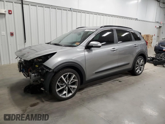 2022 Kia Niro Touring SE with VIN KNDCC3LC4N5546418, listed as a Copart auction lot 87052754 with 55,318 mi miles and Salvage Title. Bid and sale history available at carsss.com. Image 1.