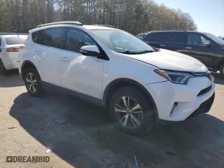 2018 Toyota RAV4 XLE with VIN 2T3WFREV7JW419297, listed as a Copart auction lot 50175815 with 41,685 mi miles and Salvage Title. Bid and sale history available at carsss.com. Image 4.