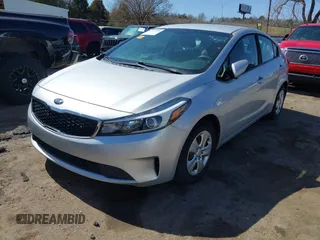 2018 Kia Forte LX with VIN 3KPFL4A7XJE232179, listed as a IAAI auction lot 41772608 with 93,021 mi miles. Bid and sale history available at carsss.com. Image 2.