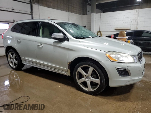 2012 Volvo XC60 3.0L with VIN YV4902DZ6C2296563, listed as a Copart auction lot 57584985 with 178,362 mi miles and Salvage title. Bid and sale history available at DreamBid. Image 4.