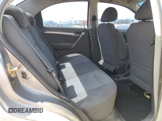 2007 Chevrolet Aveo LT with VIN KL1TG56607B053675, listed as a Copart auction lot 58504415 with 214,019 mi miles and Salvage title. Bid and sale history available at DreamBid. Image 10.