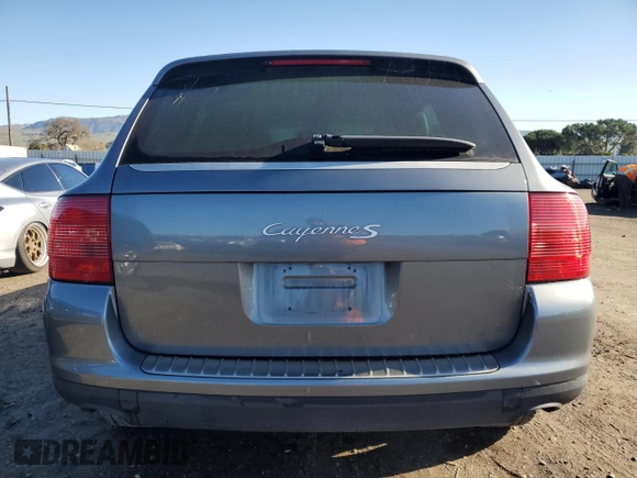 2004 Porsche Cayenne S with VIN WP1AB29P14LA60303, listed as a Copart auction lot 43855035 with 136,994 mi miles and Clean Title. Bid and sale history available at carsss.com. Image 6.