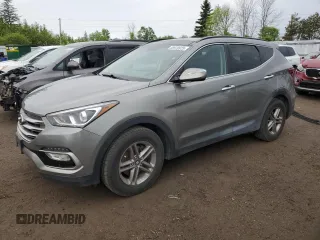 2017 Hyundai Santa Fe 2.4L with VIN 5XYZUDLB2HG459746, listed as a Copart auction lot 58970925 with 172,527 mi miles and Salvage title. Bid and sale history available at DreamBid. Image 1.