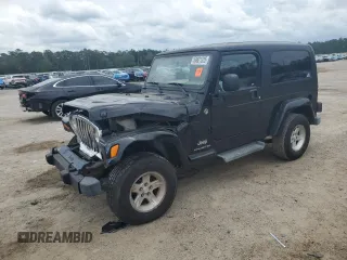 2005 Jeep Wrangler Unlimited z VIN 1J4FA44S75P363673, wystawiony jako Copart lot #58821325 z przebiegiem 107 981 mil mil oraz Szkoda całkowita • Salvage title. Historia ofert i sprzedaży dostępna na DreamBid. Obrazek 1.