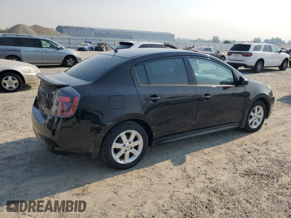 2012 Nissan Sentra S with VIN 3N1AB6AP0CL734029, listed as a Copart auction lot 62192085 with 112,623 mi miles and Salvage title. Bid and sale history available at DreamBid. Image 3.