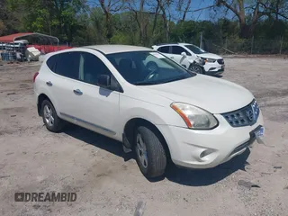 2012 Nissan Rogue S with VIN JN8AS5MV8CW361550, listed as a IAAI auction lot 41996184 with 147,266 mi miles and . Bid and sale history available at DreamBid. Image 1.