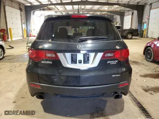 2012 Acura RDX Tech Pkg with VIN 5J8TB1H52CA001633, listed as a Copart auction lot 47108595 with 143,242 mi miles and Salvage Title. Bid and sale history available at carsss.com. Image 6.