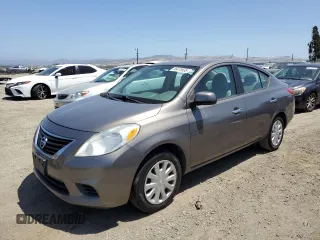 2013 Nissan Versa SV with VIN 3N1CN7AP6DL874173, listed as a Copart auction lot 58470635 with 122,260 mi miles and Clean title. Bid and sale history available at DreamBid. Image 1.