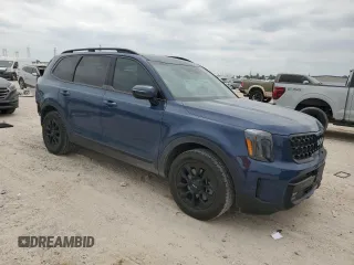 2024 Kia Telluride SX X-Line with VIN 5XYP5DGC6RG459113, listed as a Copart auction lot 52729565 with 23,743 mi miles and Salvage Title. Bid and sale history available at carsss.com. Image 4.