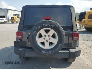 2017 Jeep Wrangler Sport with VIN 1C4AJWAG9HL721332, listed as a Copart auction lot 63459185 with 143,608 mi miles and Salvage title. Bid and sale history available at DreamBid. Image 6.