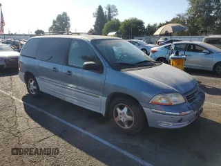 2000 Ford Windstar SEL with VIN 2FMZA5340YBB56738, listed as a Copart auction lot 70502084 with 89,457 mi miles and Salvage Title. Bid and sale history available at carsss.com. Image 4.