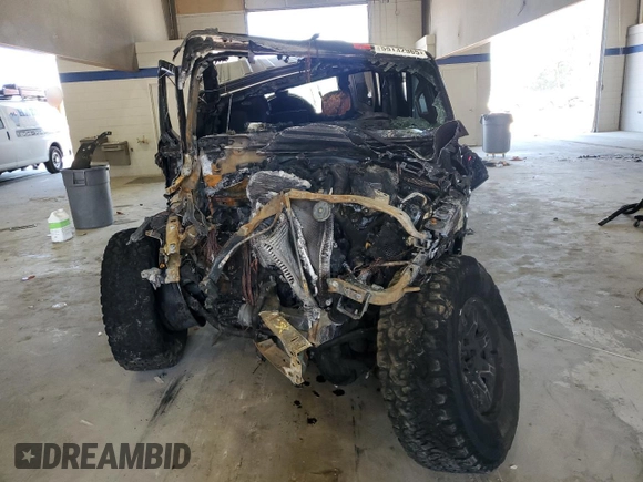 2021 Jeep Wrangler Unlimited Willys with VIN 1C4HJXDM3MW547787, listed as a Copart auction lot 55132965 with Not provided miles and Salvage title. Bid and sale history available at DreamBid. Image 5.