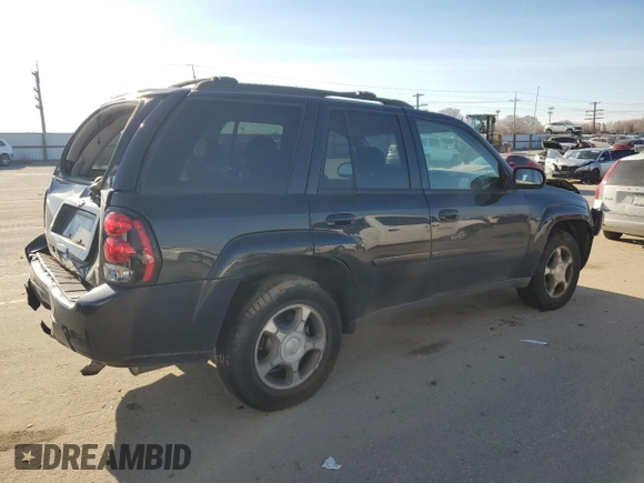 2008 Chevrolet TrailBlazer 1LT with VIN 1GNDT13S182100708, listed as a Copart auction lot 89284975 with 165,199 mi miles and Salvage Title. Bid and sale history available at DreamBid. Image 3.