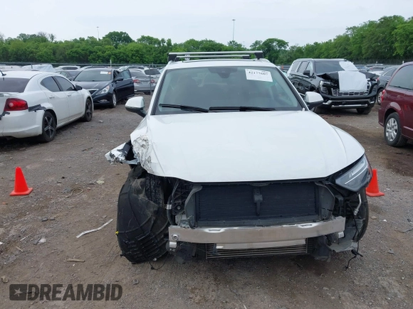 2021 Audi Q5 Premium Plus with VIN WA1BAAFY4M2119148, listed as a IAAI auction lot 42177607 with 68,481 mi miles and . Bid and sale history available at DreamBid. Image 6.