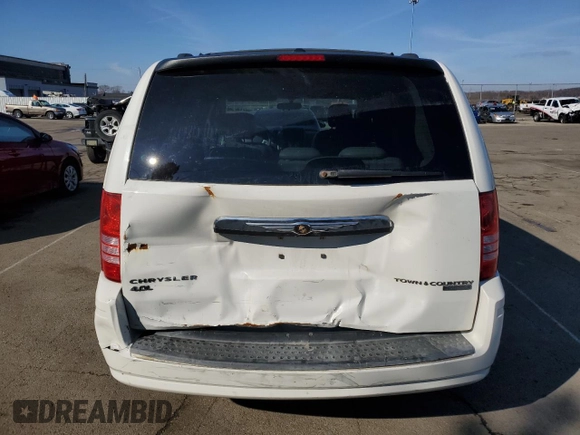 2009 Chrysler Town & Country Touring with VIN 2A8HR54XX9R675671, listed as a Copart auction lot 43807405 with 110,504 mi miles and Salvage Title. Bid and sale history available at DreamBid. Image 6.