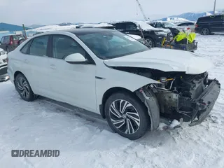 2021 Volkswagen Jetta SEL with VIN 3VWE57BU2MM051239, listed as a IAAI auction lot 41539604 with 63,017 mi miles and . Bid and sale history available at DreamBid. Image 1.