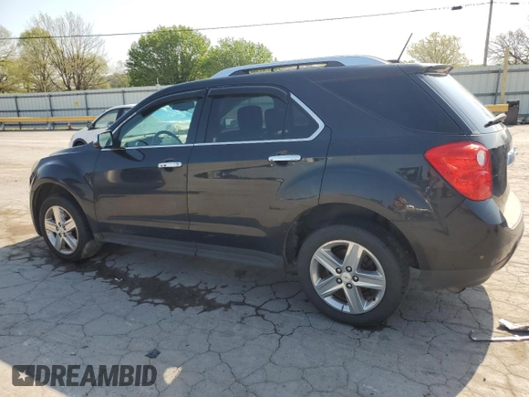 2015 Chevrolet Equinox LTZ with VIN 2GNALDEK1F6252344, listed as a Copart auction lot 51956605 with 240,803 mi miles and Salvage Title. Bid and sale history available at carsss.com. Image 2.