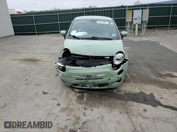 2014 FIAT 500 Sport with VIN 3C3CFFBR8ET207938, listed as a Copart auction lot 52974425 with 52,587 mi miles and Salvage Title. Bid and sale history available at carsss.com. Image 11.