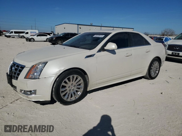 2013 Cadillac CTS Premium z VIN 1G6DP5E33D0153588, wystawiony jako Copart lot #46529515 z przebiegiem 103 980 mil mil oraz Czysty tytuł • Clean title. Historia ofert i sprzedaży dostępna na DreamBid. Obrazek 1.