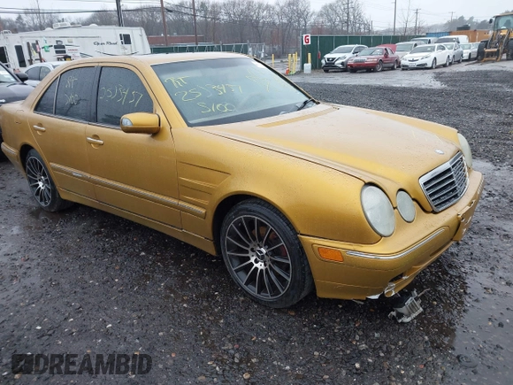 2000 Mercedes-Benz E 320 with VIN WDBJF65J9YB025467, listed as a IAAI auction lot 41975774 with Not Provided miles and . Bid and sale history available at DreamBid. Image 1.