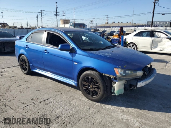 2010 Mitsubishi Lancer ES with VIN JA32U2FU0AU024052, listed as a Copart auction lot 71969604 with 182,919 mi miles and Salvage Title. Bid and sale history available at carsss.com. Image 4.