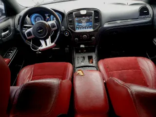 2012 Chrysler 300 SRT8 with VIN 2C3CCAFJ2CH801320, listed as a Copart auction lot 85705344 with 167,665 mi miles and Non Repairable. Bid and sale history available at carsss.com. Image 8.