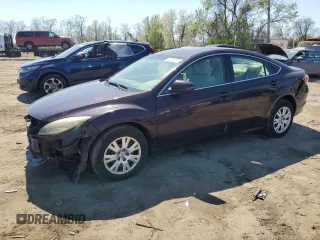 2009 Mazda 6 i Sport with VIN 1YVHP81AX95M07435, listed as a Copart auction lot 52069035 with 232,718 mi miles and Salvage title. Bid and sale history available at DreamBid. Image 1.