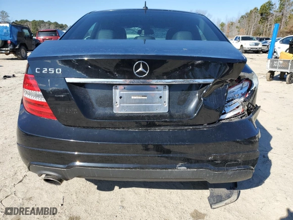 2014 Mercedes-Benz C-Class C 250 Sport with VIN WDDGF4HB9EA939701, listed as a Copart auction lot 46921365 with 119,540 mi miles and Salvage Title. Bid and sale history available at carsss.com. Image 6.