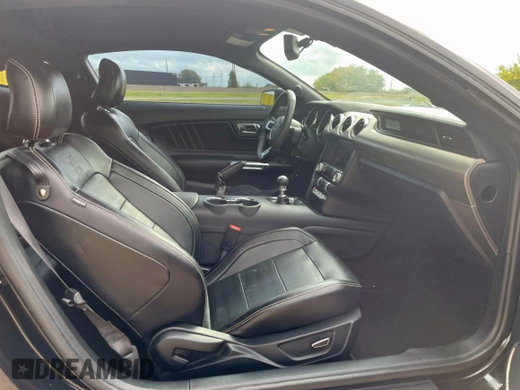 2015 Ford Mustang GT with VIN 1FA6P8CF0F5413364, listed as a Copart auction lot 57213505 with 76,831 mi miles and Clean Title. Bid and sale history available at DreamBid. Image 5.