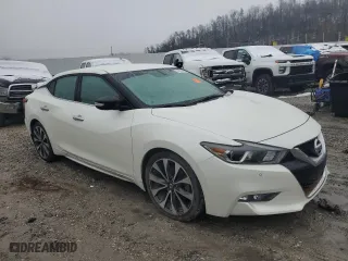 2017 Nissan Maxima SR with VIN 1N4AA6AP2HC369670, listed as a Copart auction lot 45004675 with 78,882 mi miles and Salvage Title. Bid and sale history available at carsss.com. Image 4.