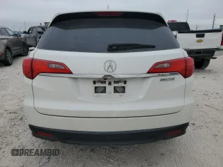 2015 Acura RDX Tech Pkg with VIN 5J8TB3H55FL004143, listed as a Copart auction lot 54083364 with Not Provided miles and Salvage Title. Bid and sale history available at carsss.com. Image 6.