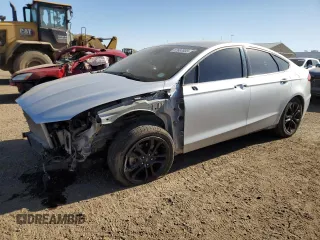 2019 Ford Fusion SE with VIN 3FA6P0HD3KR251262, listed as a Copart auction lot 52987855 with 119,335 mi miles and Salvage Title. Bid and sale history available at carsss.com. Image 1.