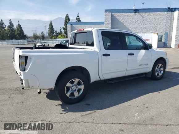 2011 Nissan Titan SV with VIN 1N6AA0EKXBN322210, listed as a Copart auction lot 54178105 with 125,380 mi miles and Salvage Title. Bid and sale history available at DreamBid. Image 3.