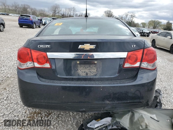 2014 Chevrolet Cruze 1LT with VIN 1G1PC5SB4E7151223, listed as a Copart auction lot 52611775 with 0 mi miles and Salvage Title. Bid and sale history available at carsss.com. Image 6.
