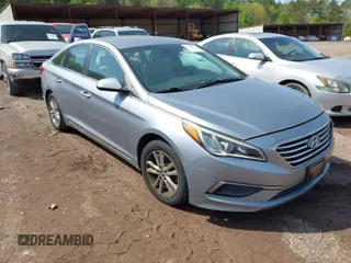 2017 Hyundai Sonata 2.4L with VIN 5NPE24AF6HH447263, listed as a IAAI auction lot 41934004 with 83,564 mi miles. Bid and sale history available at carsss.com. Image 1.