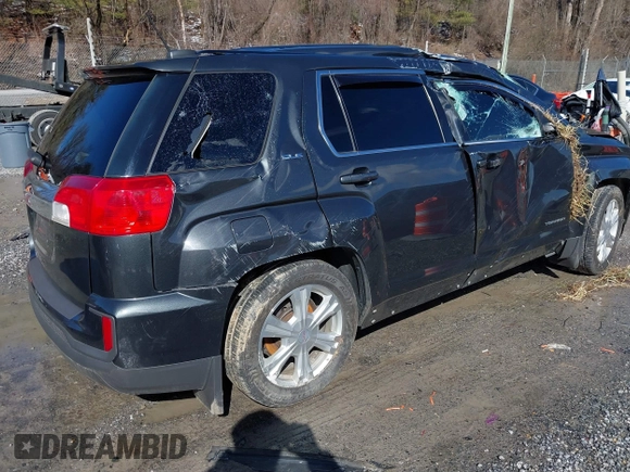 2017 GMC Terrain SLE with VIN 2GKALMEK3H6325083, listed as a IAAI auction lot 41546736 with 105,572 mi miles. Bid and sale history available at carsss.com. Image 4.